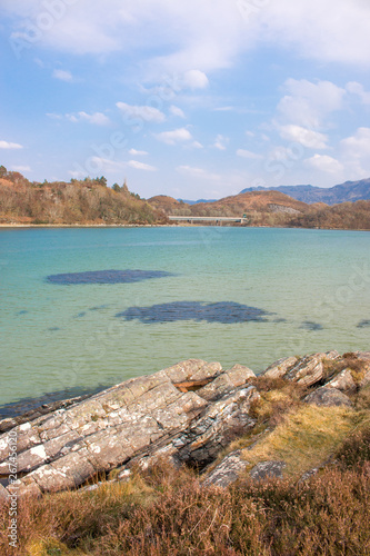 Silver Sands of Morar white sandy Beach Highlands Scotland Great Britain