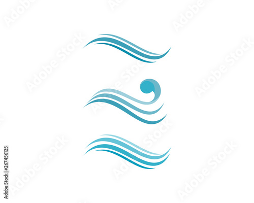 water drop Logo Template vector illustration design