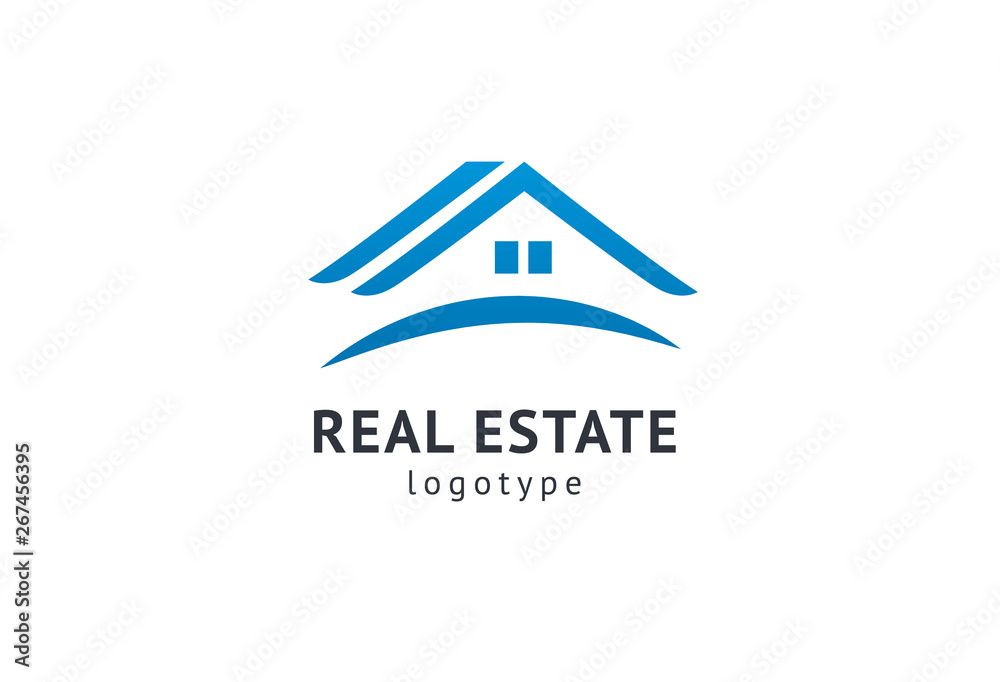 Abstract real estate agent logo icon vector design. Rent, sale of real estate vector logo, House cleaning, home security, real estate auction. Vector building logo concept. Abstract real estate agent logo icon vector design. Rent, sale of real estate vector logo, House cleaning, home security, real estate auction. Vector building logo concept.