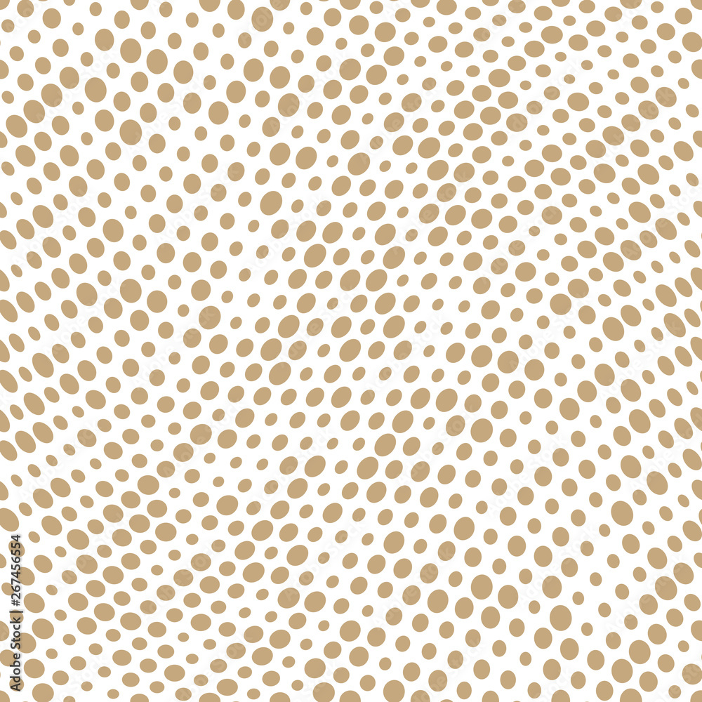 Fototapeta premium abstract seamless geometric halftone pattern