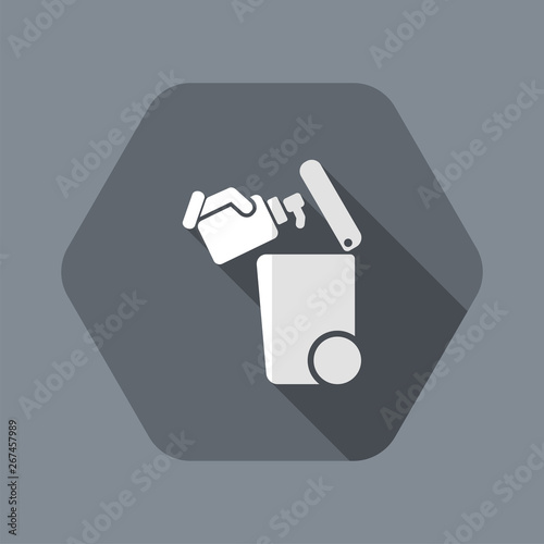 Separate waste collection icon