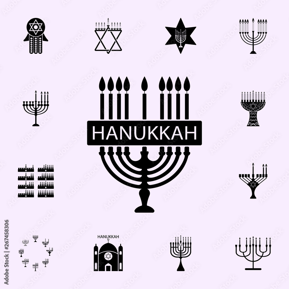 menorah candle icon. Hanukkah icons universal set for web and mobile menorah candle icon. Hanukkah icons universal set for web and mobile