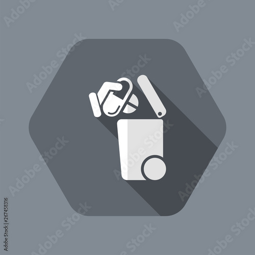 Separate waste collection icon