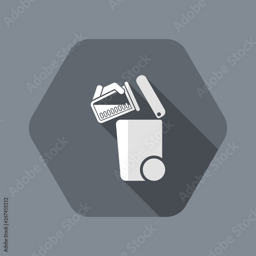 Separate waste collection icon