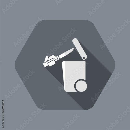 Separate waste collection icon