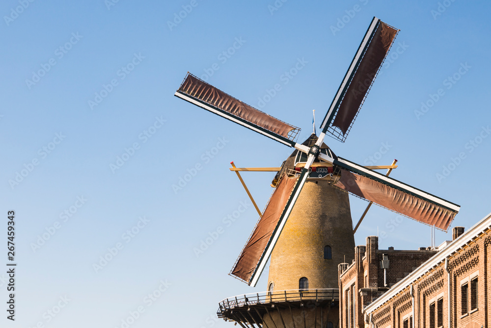 mill Kyck over den Dyk in Dordrecht, The Netherlands