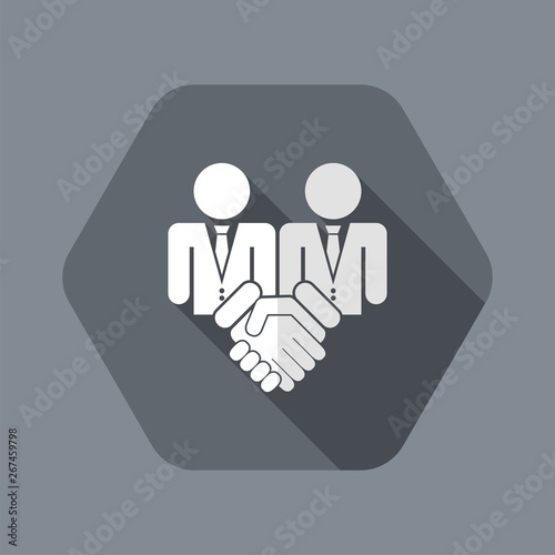 Corporate agreement icon
