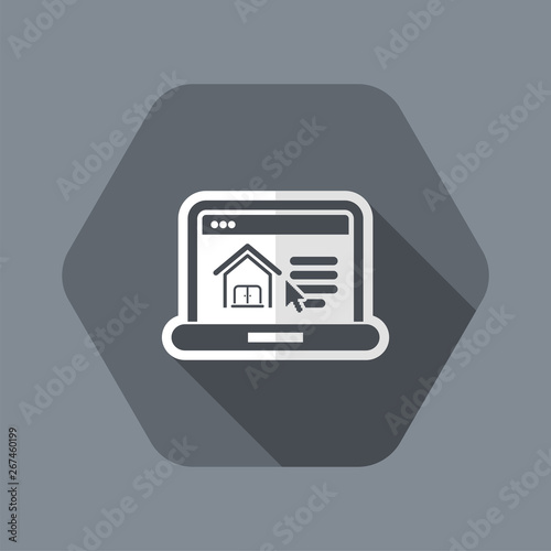 Real estate website icon