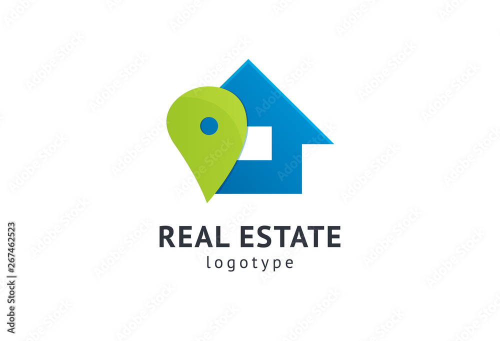 Abstract real estate agent logo icon vector design. Rent, sale of real estate vector logo, House cleaning, home security, real estate auction. Vector building logo concept. Abstract real estate agent logo icon vector design. Rent, sale of real estate vector logo, House cleaning, home security, real estate auction. Vector building logo concept.