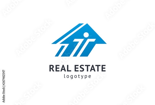 Free Download Abstract real estate agent logo icon vector design. Rent, sale of real estate vector logo, House cleaning, home security, real estate auction. Vector building logo concept. - GFXLoad
