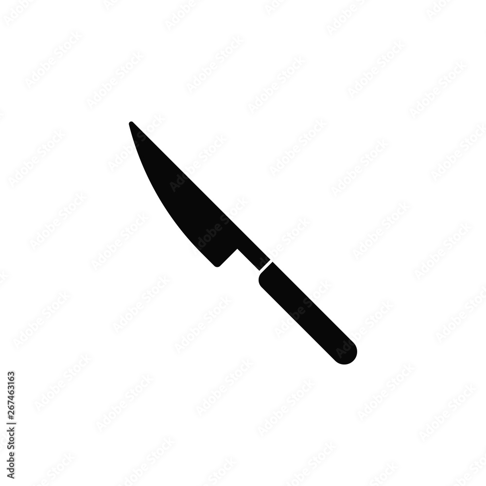 Knife icon. Element of kitchen for mobile concept and web apps illustration. Thin flat icon for website design and development, app development. Premium icon Knife icon. Element of kitchen for mobile concept and web apps illustration. Thin flat icon for website design and development, app development. Premium icon