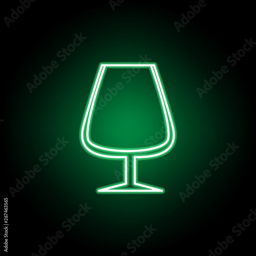 Goblet glass icon. Can be used for web, logo, mobile app, UI, UX