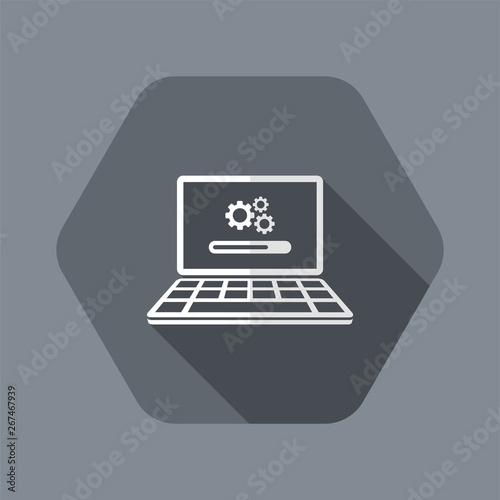 Upgrade settings computer icon