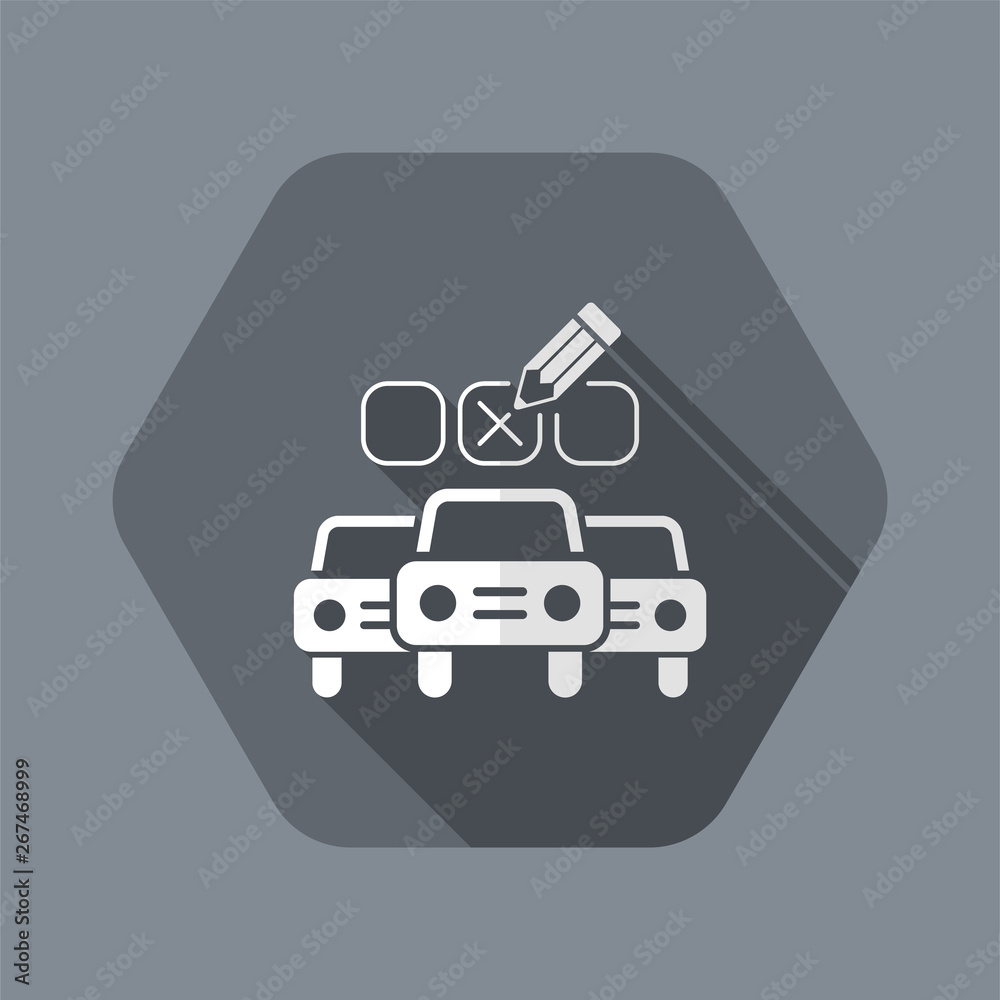 Automotive options - Minimal vector icon Automotive options - Minimal vector icon