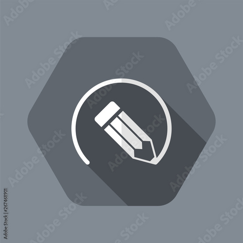 Pencil draws a circle