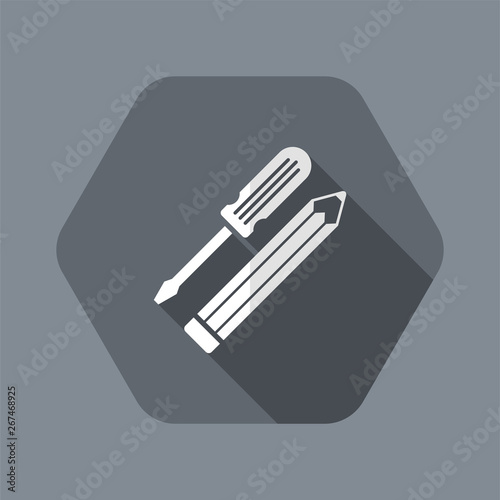 Customized assistance services - Vector icon