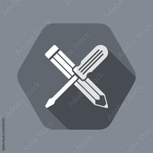Customized assistance services - Vector icon