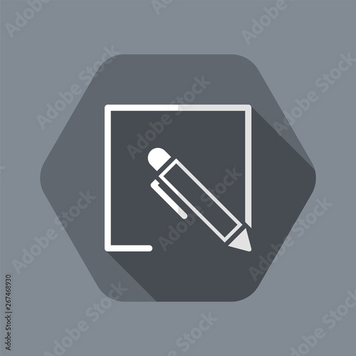 Personalized services - Vector flat icon