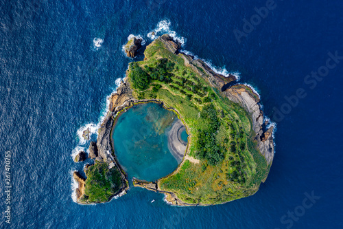 azores sao miguel Islet of Vila Franca do Campo