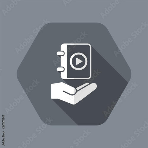 Multimedia playlist - Minimal icon