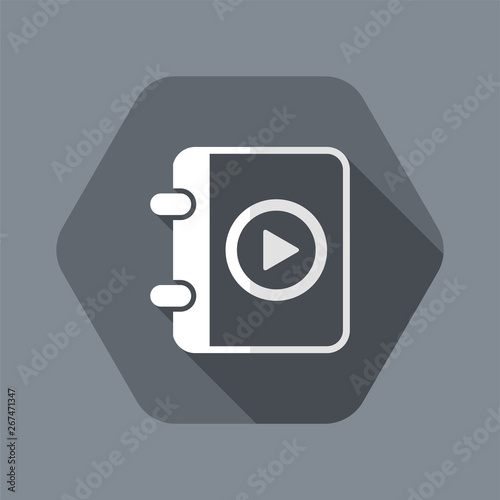 Multimedia playlist - Minimal icon