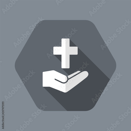 Religious services concept - Minimal flat icon