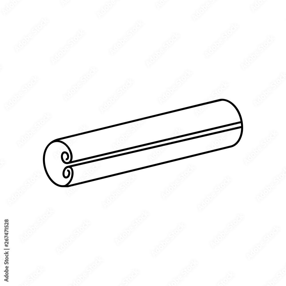 cinnamon icon. Element of India for mobile concept and web apps icon. Outline, thin line icon for website design and development, app development cinnamon icon. Element of India for mobile concept and web apps icon. Outline, thin line icon for website design and development, app development