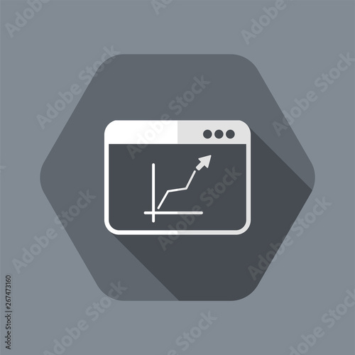Free Download Business increase - Vector web icon - GFXLoad