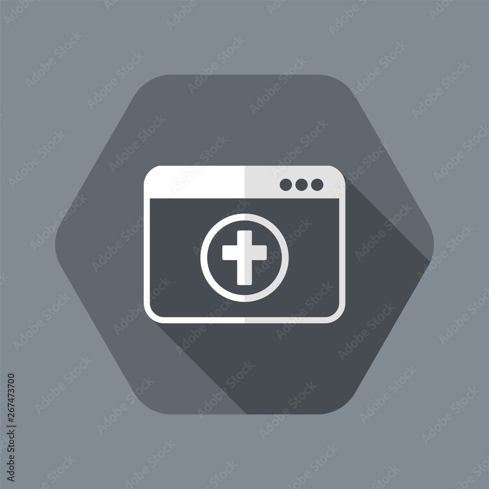 Religious online services - Vector flat icon Religious online services - Vector flat icon