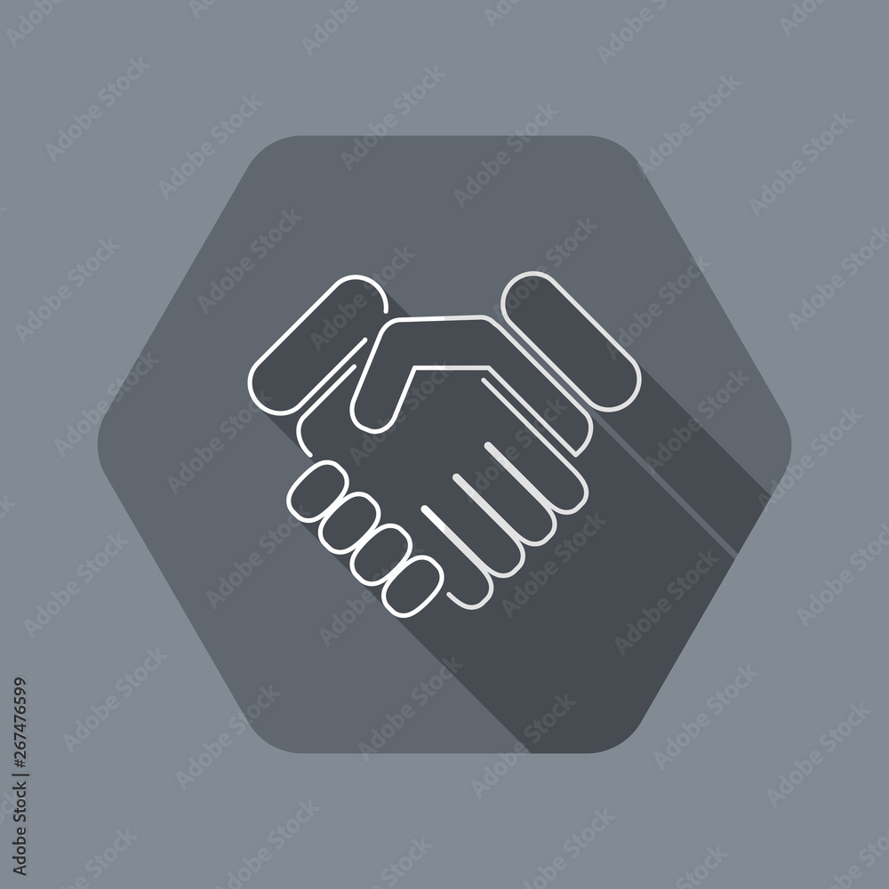 Handshake icon - Thin series