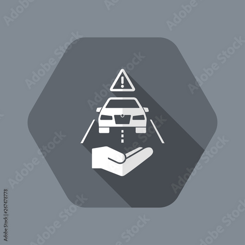 Car assistance services icon