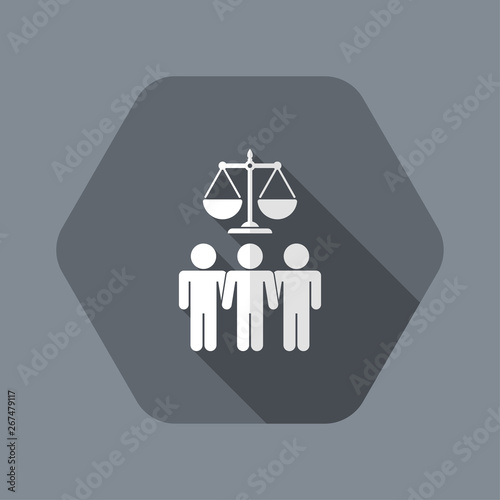 Law class action concept