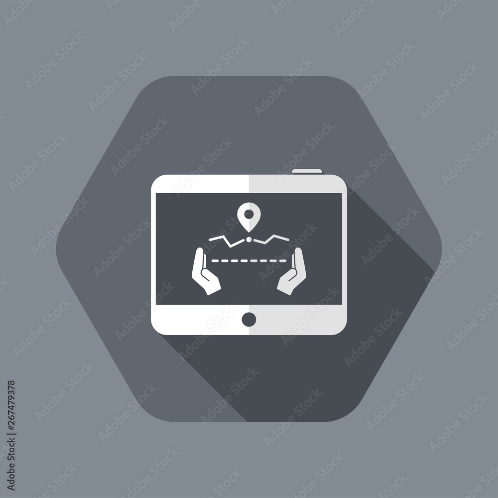 Distance measurement on tablet Distance measurement on tablet