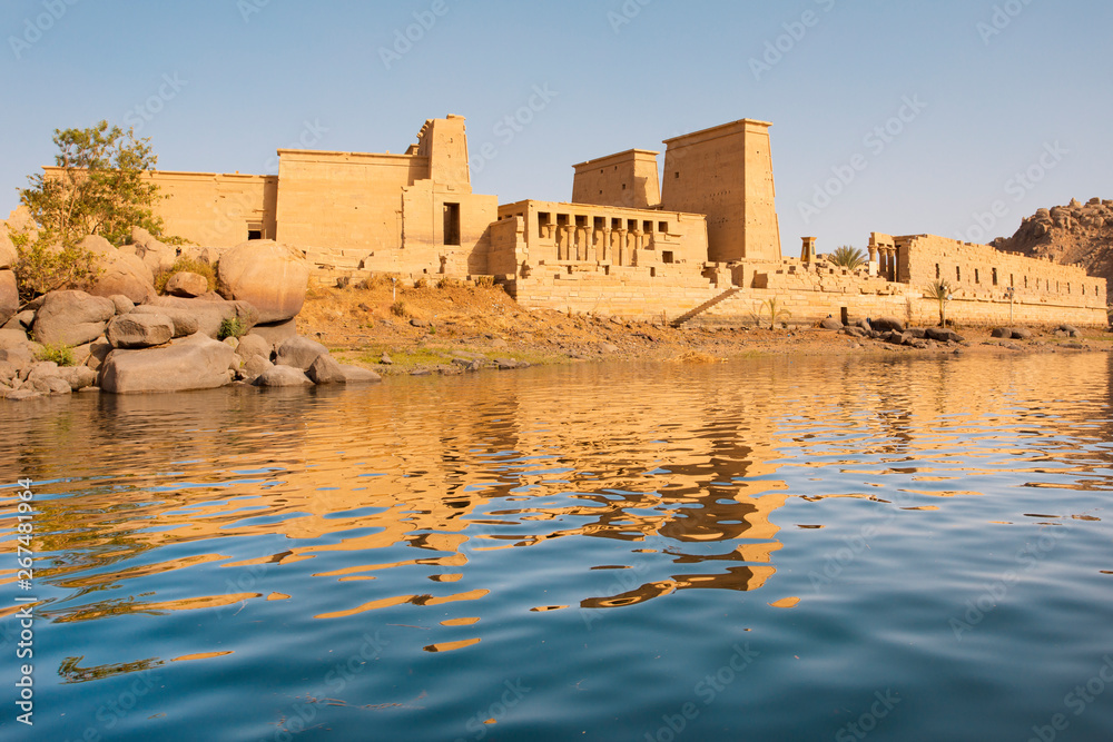 Philae temple in Aswan Egypt 