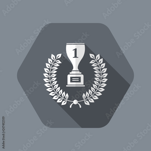 First place winner cup icon