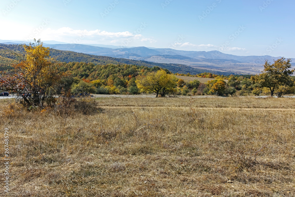 Amazing Autumn landscape of Cherna Gora (Monte Negro) mountain, Pernik Region, Bulgaria Amazing Autumn landscape of Cherna Gora (Monte Negro) mountain, Pernik Region, Bulgaria