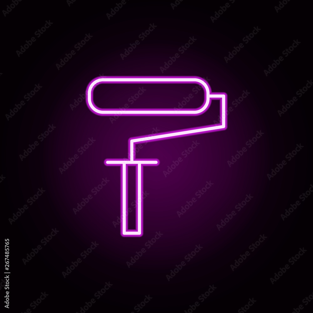 cushion neon icon. Elements of architecture set. Simple icon for websites, web design, mobile app, info graphics cushion neon icon. Elements of architecture set. Simple icon for websites, web design, mobile app, info graphics