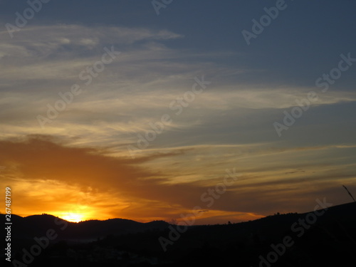 Por do sol