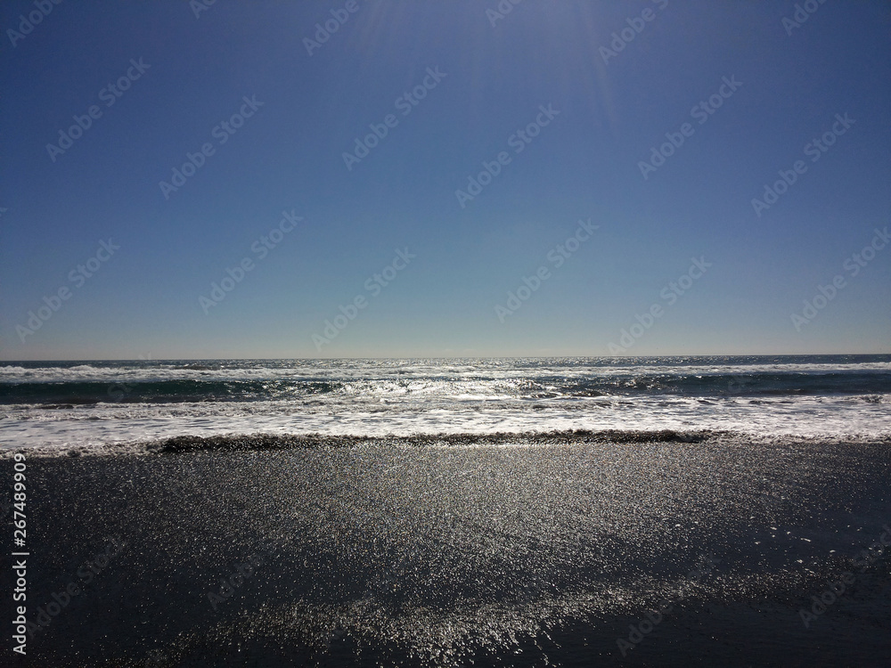 Obraz premium Playa de Puertecillo, Chile.