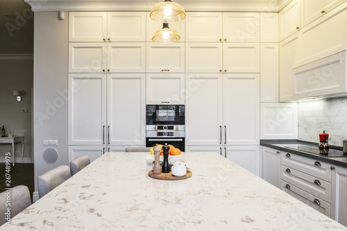 Фотография Kitchen interior in new luxury home