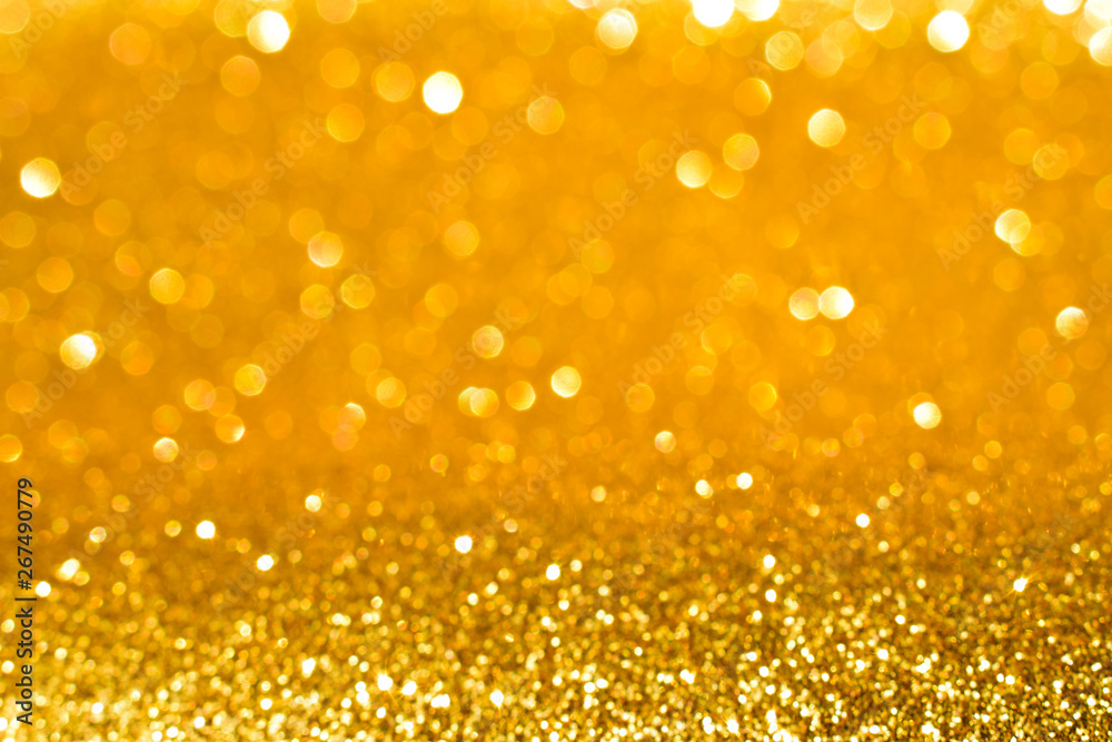 sparkles of golden glitter abstract background sparkles of golden glitter abstract background