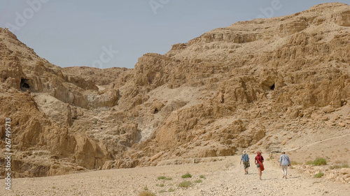 the hills at qumran where the dead sea scrolls were discovered