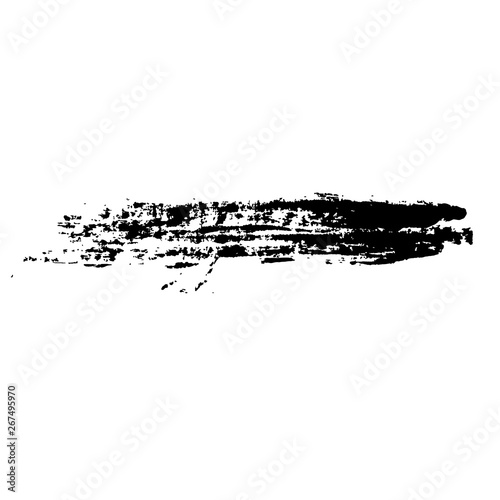 Ink vector brush stroke background. Vector illustration. Grunge texture.