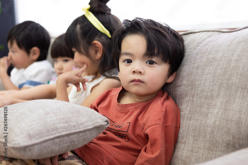 子供たちのポートレート