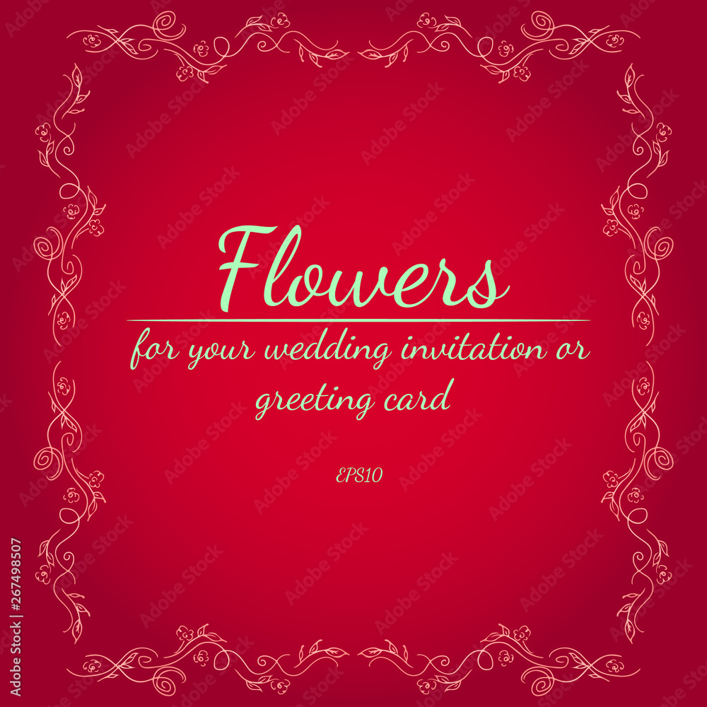 Wreath of roses or peonies flowers with red, carmine, sundown, fringy flower gradient colors. Floral frame design elements for your wedding invitation and greeting card. Hand drawn. Line art. Sketch Wreath of roses or peonies flowers with red, carmine, sundown, fringy flower gradient colors. Floral frame design elements for your wedding invitation and greeting card. Hand drawn. Line art. Sketch