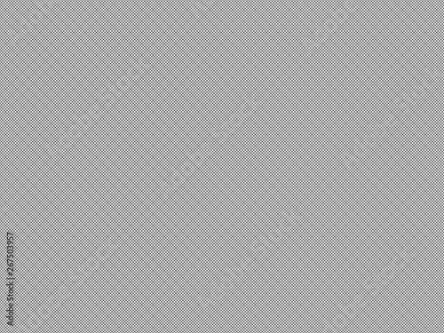 High density black diamond pattern seamless isolated. Monochrome on white background