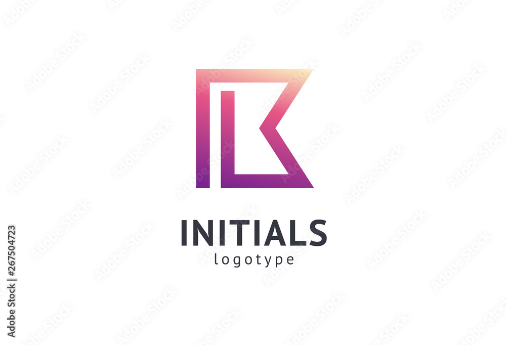 Monogram design elements, graceful template. Calligraphic elegant logo design. B logo. B line art monogram. Monogram design elements, graceful template. Calligraphic elegant logo design. B logo. B line art monogram.