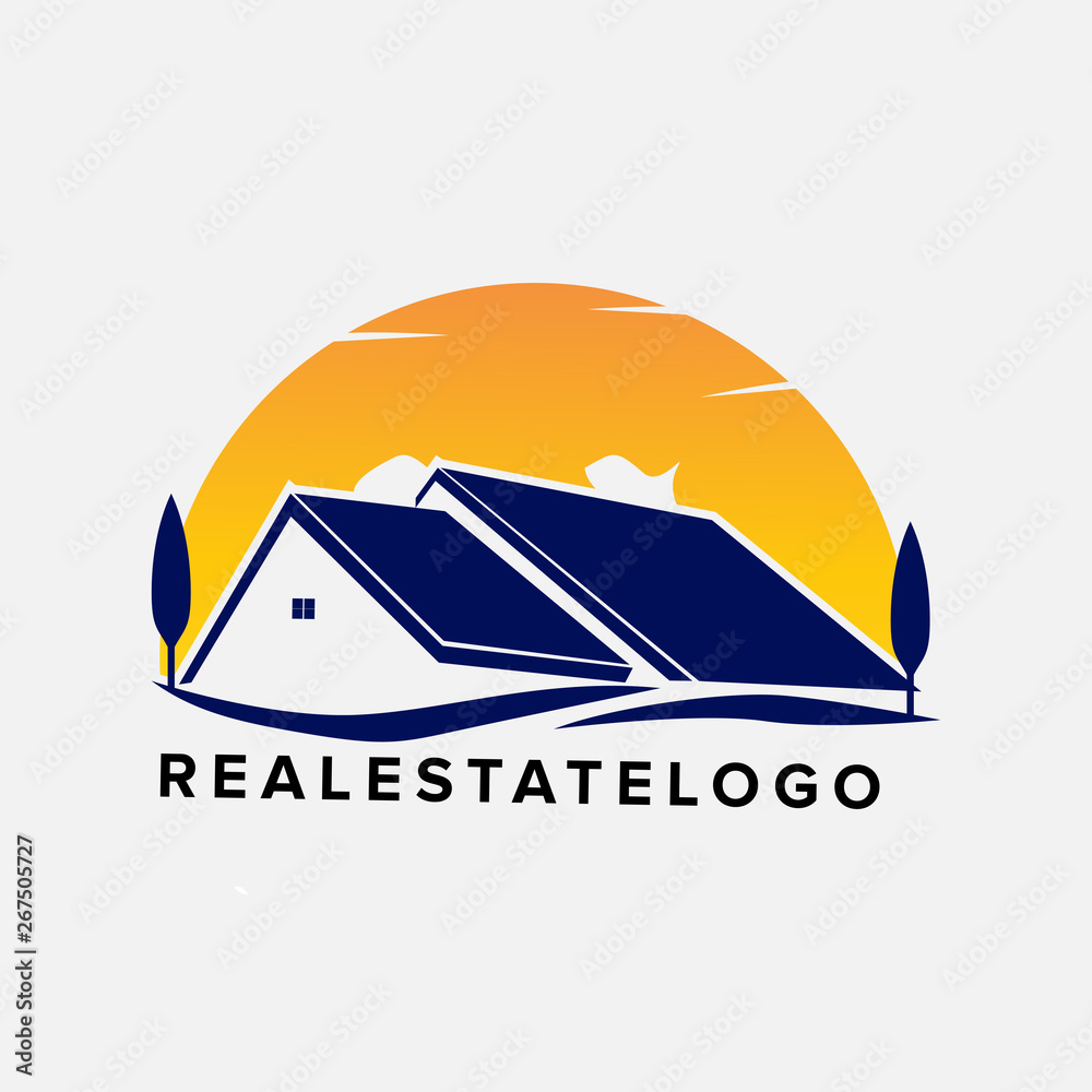 Real estate  logo design