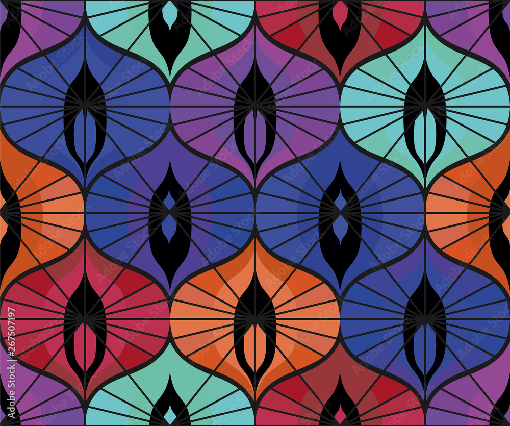 Ornate retro pattern Ornate retro pattern