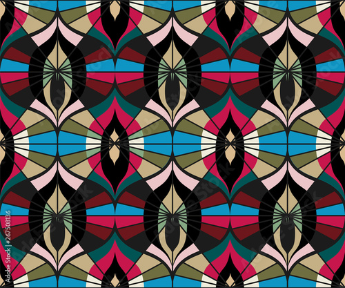 Art deco vintage pattern